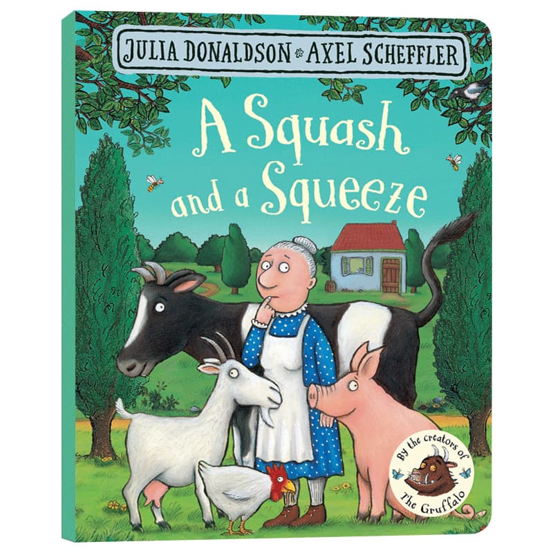 A Squash and a Squeeze Board Book (English Original Edition)