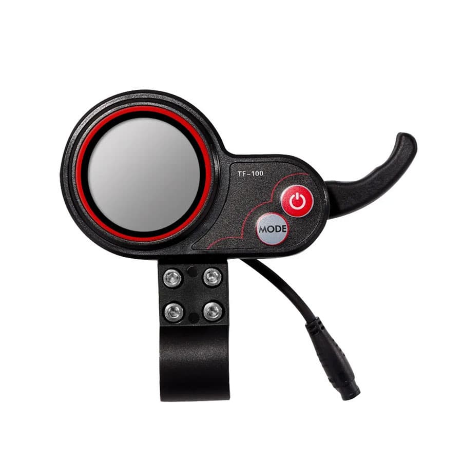 Electric Scooter M4/M4PRO Controller TF100 Meter Accelerator 48V LCD Display Round Gauge with Finger Hook