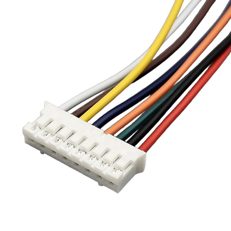 JST PH2.0mm Pitch 8PIN Header Terminal Welding Wire Harness Male Connector Cable