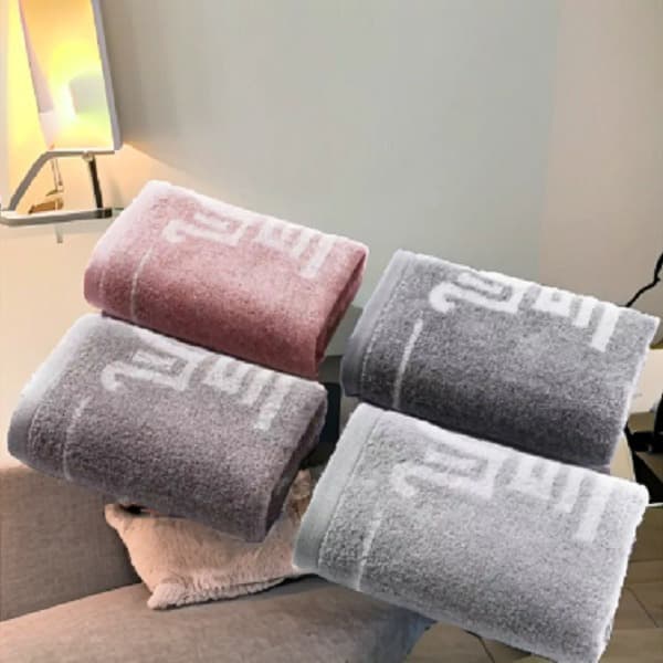 Gold Signal All-Cotton 4A Antibacterial Mildew and Mite Resistant Towel, Home Use, Absorbent, Unisex, Soft and Breathable, Individually Packaged