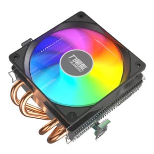 Nine-Tailed Fox UT400 Desktop Computer Downward Pressure CPU Cooler Fan Air Cooler 4 Heat Pipes 1150/2011 AMD