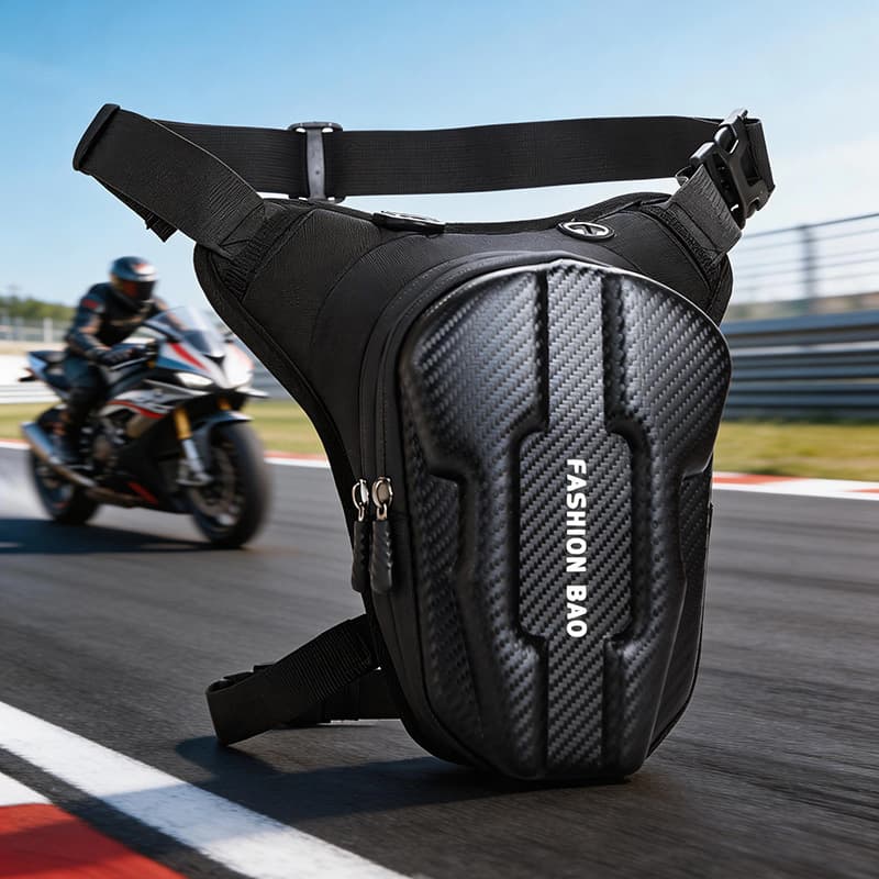 Men's waist bag, riding motorcycle bag, backpack, motorcycle equipment leg bag, fashionable multifunctional tactical bag, leggings and waist bag