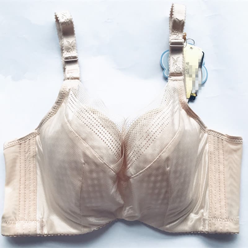 Lace Thin Cup Breathable Comfortable Underwire Bra Push Up Adjustable Side Shaping Women's Underwear 1611