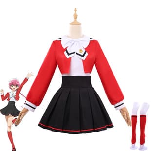 Japanese Anime Magic Knight Rayearth Cosplay Hikaru Shidou Casual Wear Cosplay Anime Character C Costume Women's