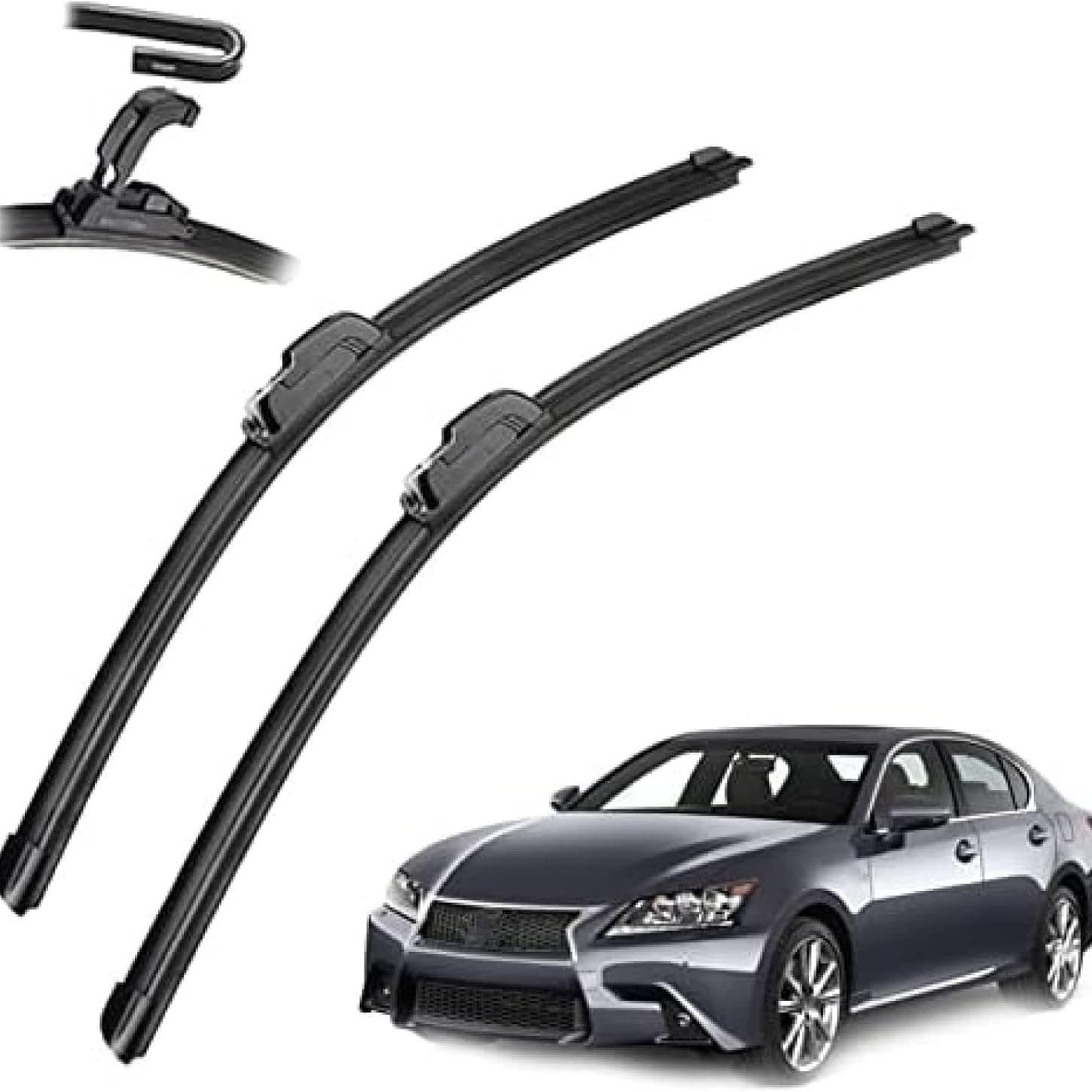 Wiper Blades for Honda Accord 2004-2007 24+19 Wiper Blades 6th Gen Accord