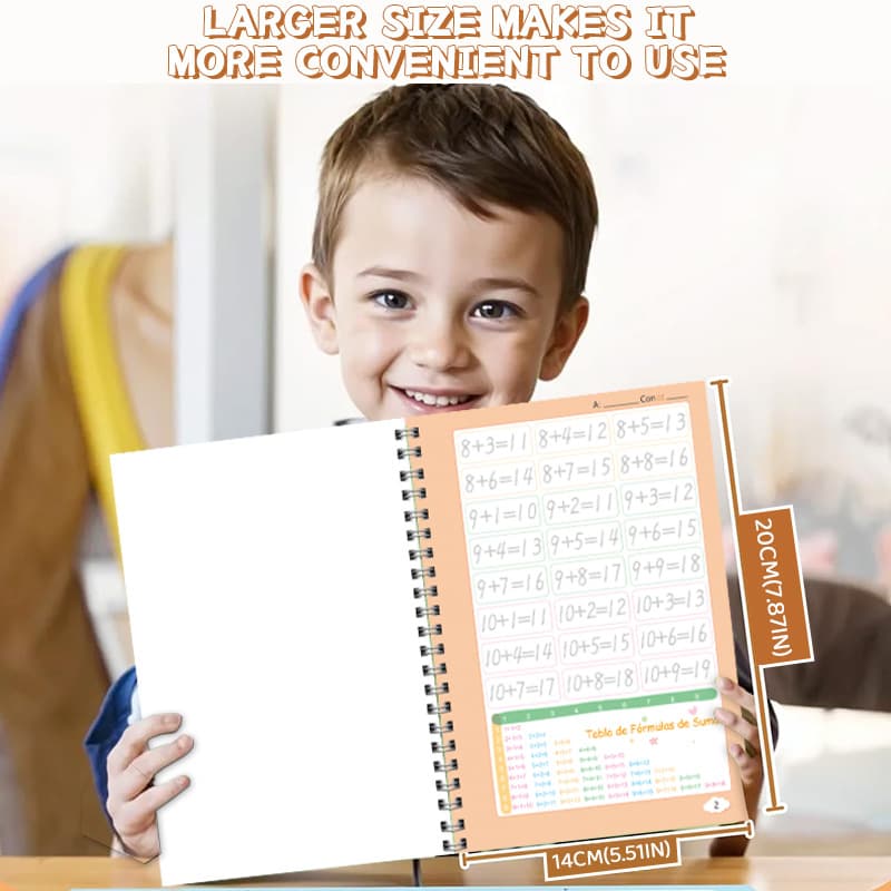TEMU New Amazon Groove Calligraphy Copybook for Children's Learning and Tracing in Multiple Specifications