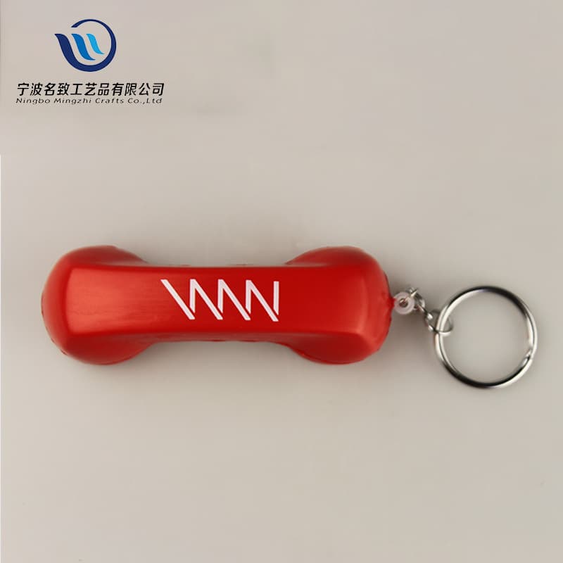 Multi-Spec Custom Medium Rebound Simulation Phone Keychain Stress Relief Toy PU Foam Squishy Slow Rising
