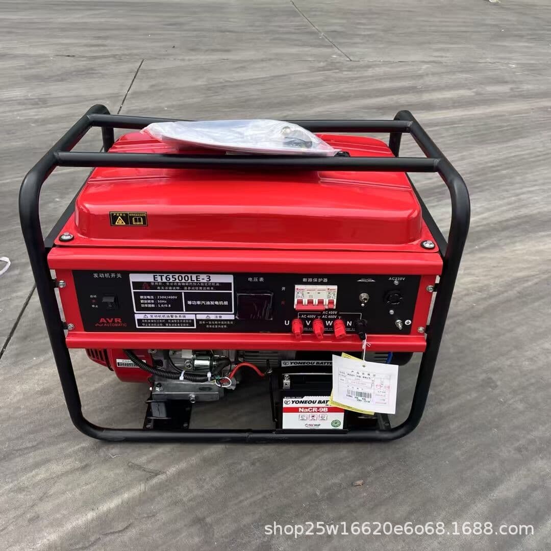 Daze Series 8KW Honda Power Gasoline Generator, All-Copper Hand/Electric Start, Small Portable Single/Three-Phase Outdoor
