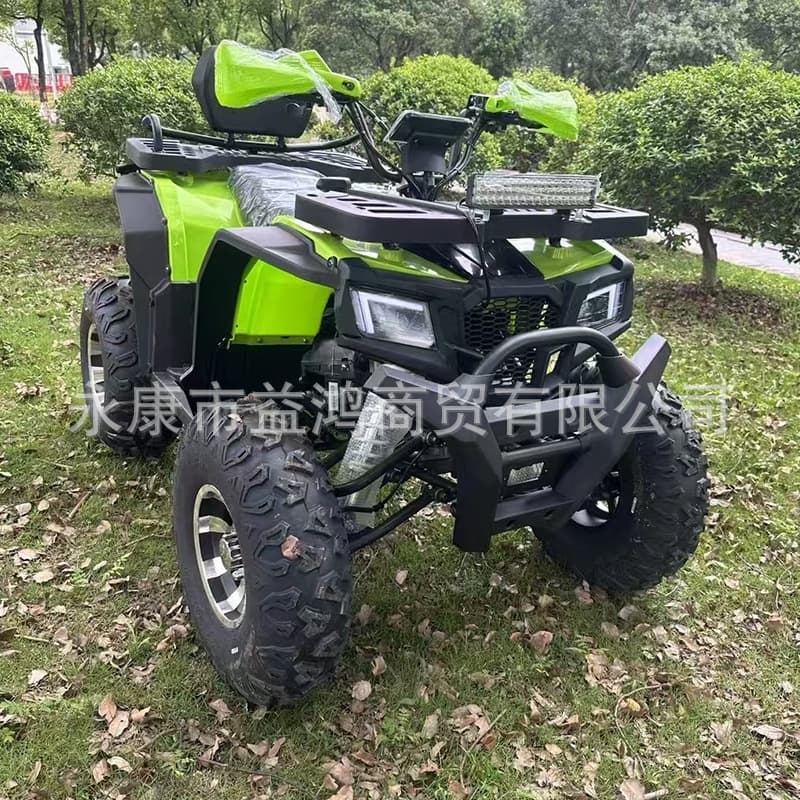 Automatic ATV Beach Car Air-Cooled Motorcycle Four-Wheel Off-Road Mountain ATV CVT Shockproof Vehicle