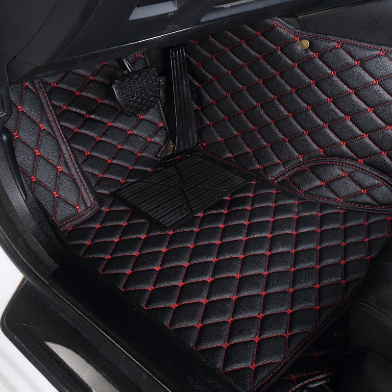 High Quality Full Surround Car Floor Mat, Custom Fit for Specific Models, Double Layer Floor Mats Compatible with BMW