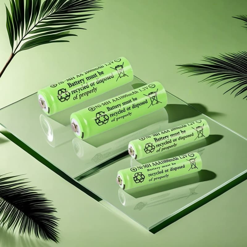 AA/AAA NiMH Rechargeable Battery Leak-Proof - Smart Fast Charging - Security Door Lock Electric Toy Car Remote Control