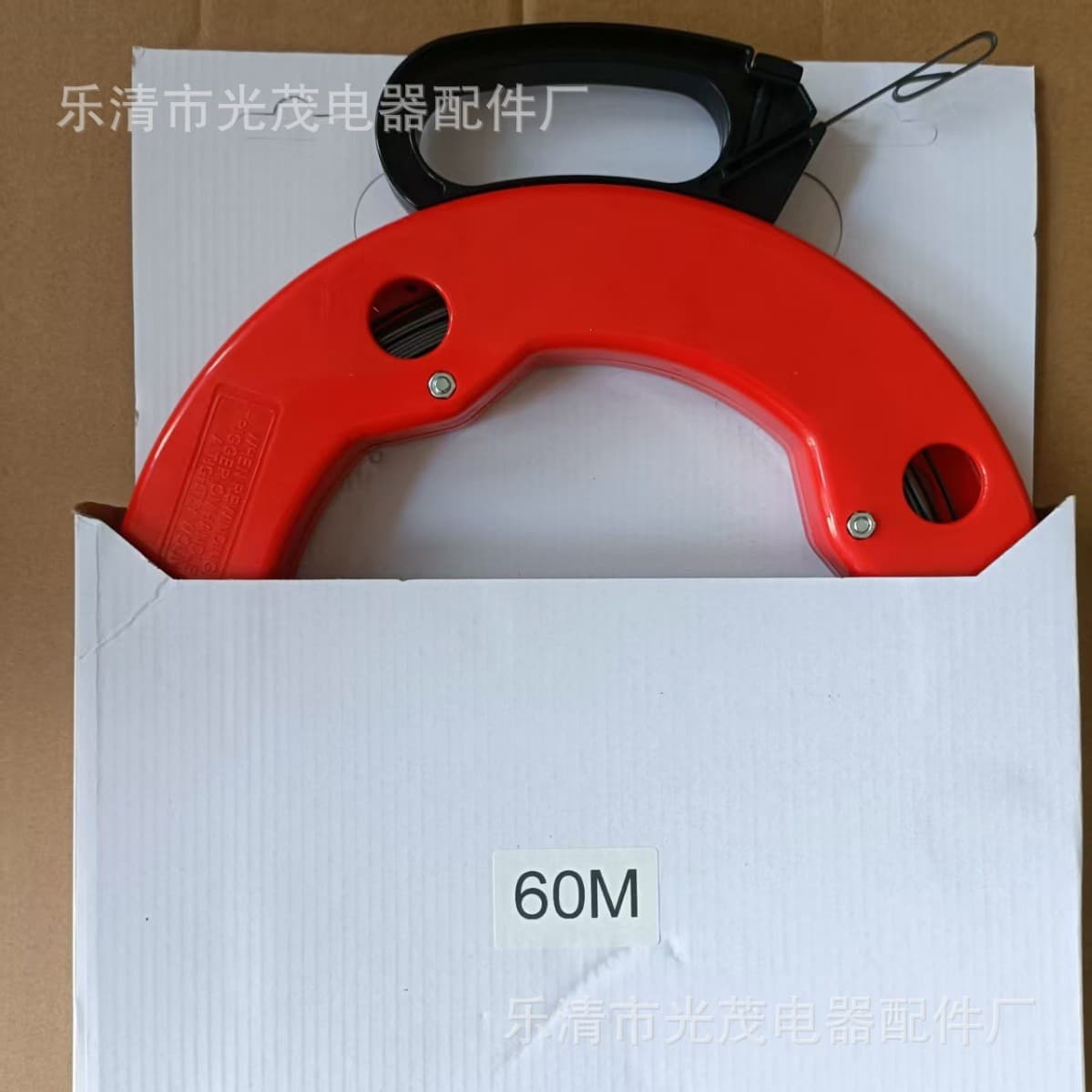 Cross-border Product Fish Tape Puller 30m/60m, Metal Wall Fishing Line, Electrician's Fish Tape