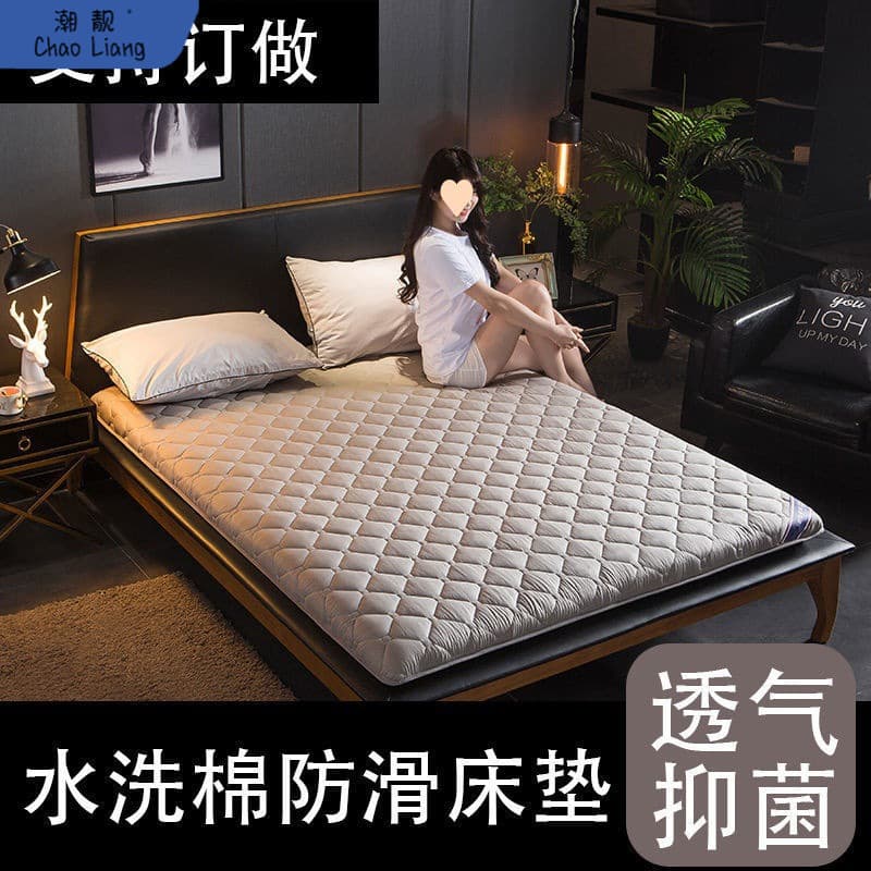 Home mattress sleeping pad 1.8/1.5/1.2 dorm single soft pad thickened rental pad double bedding
