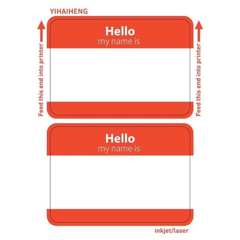 Early education name children's self-adhesive office name official document self-labeling stationery school office sticky color children's dry adhesive stickers