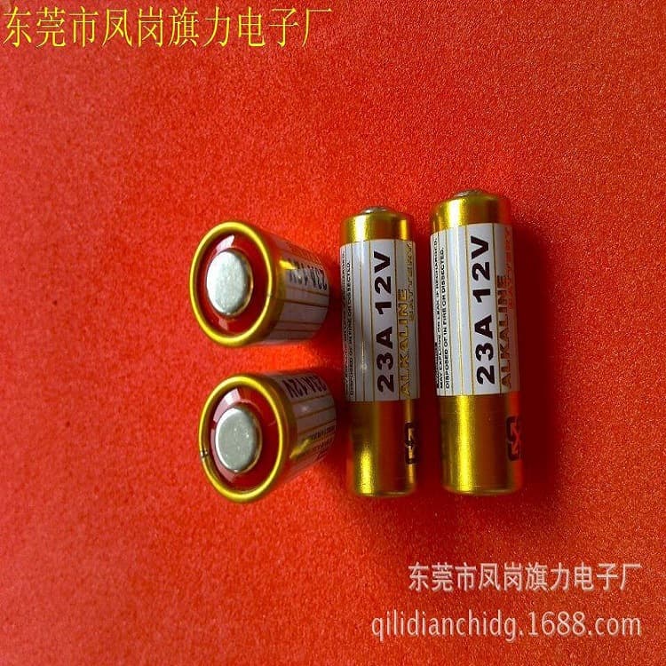 Qili Electronics High Current 23A 12V Battery - 12V 23A Card Pack for Remote Controls, Rolling Shutters, Doorbells
