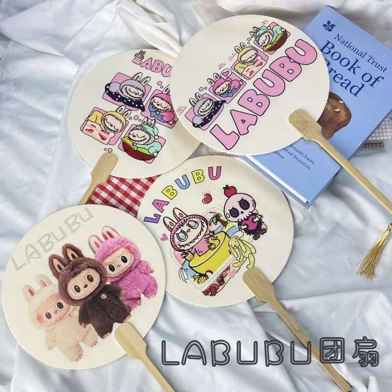 LABUBU cute doll fan new Chinese style national style 2025 new cute labubu DIY cross-border foreign trade