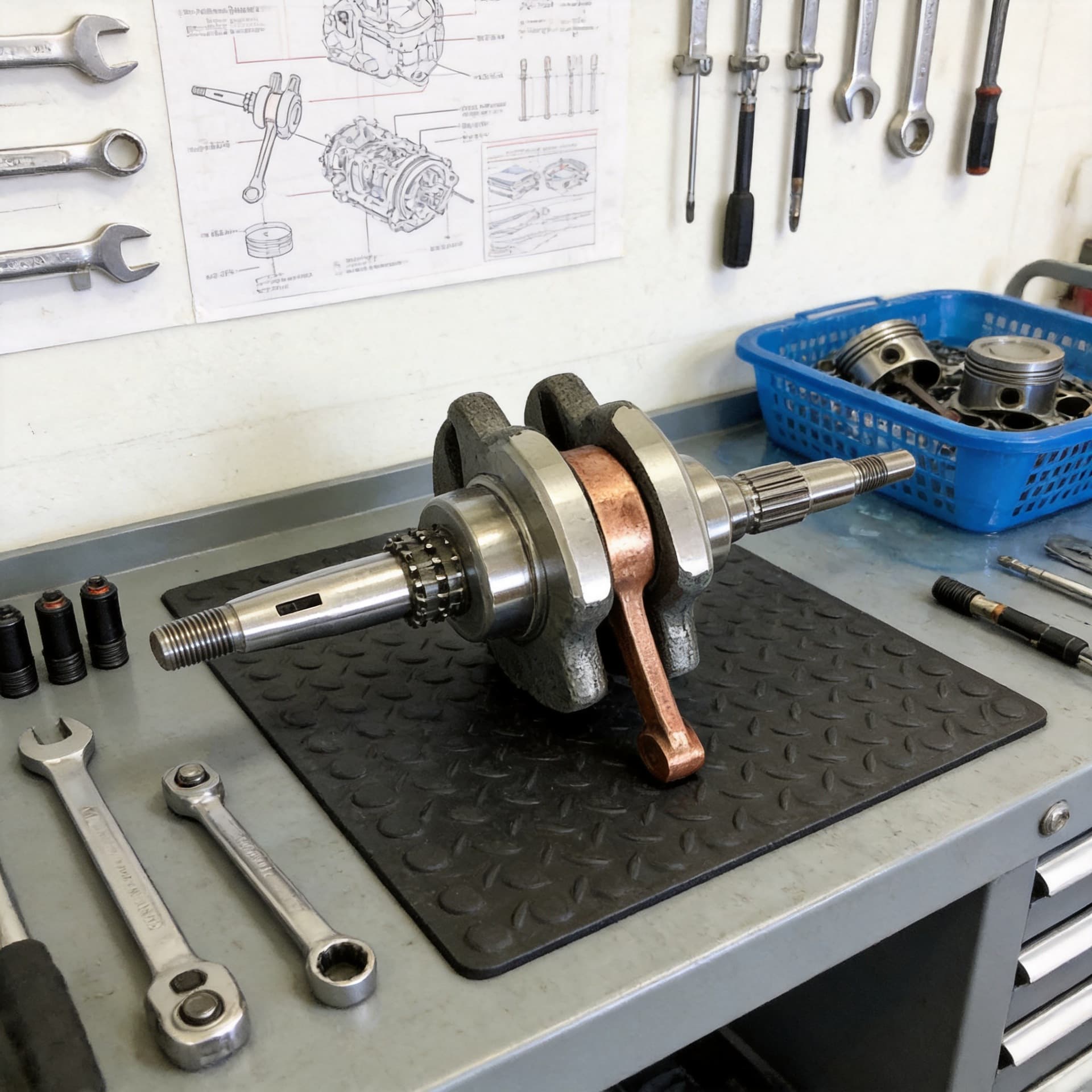 Factory Motorcycle Parts Crankshaft for YAMAHA C8 TTR90 TTR110