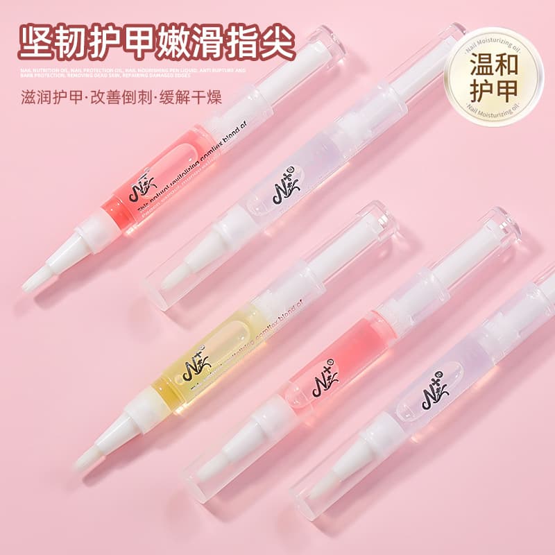 Cuticle oil, repairs nail edges, prevents hangnails, moisturizes and nourishes the skin. Cuticle oil pen, nail nourishing pen.