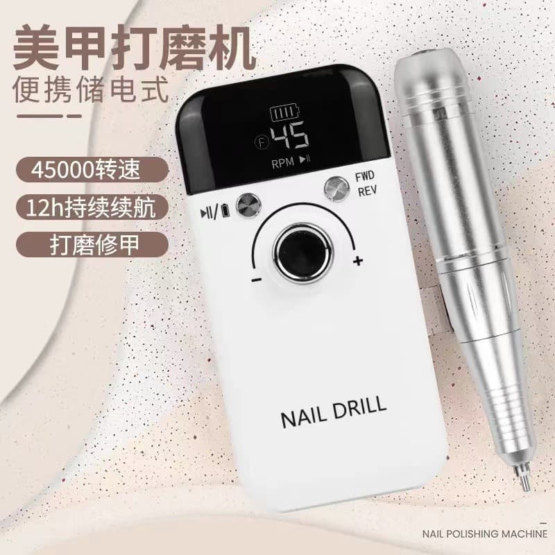 Portable V6 Cross-Border 45000 Professional Nail Drill Machine Electric Nail Grinder Tool For Removing Dead Skin From Nails