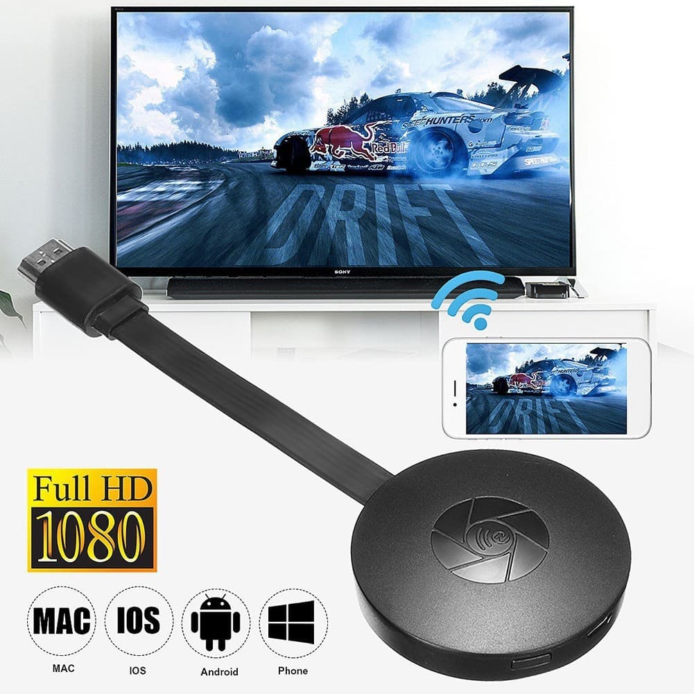 Cross-border G2 mobile WiFi wireless screen projection device HDMI TV same-screen device push treasure anycast player