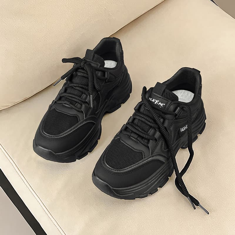 Cloud-like Chunky Sneakers for Women New Spring Summer Thick Sole Small Foot Look Soft Cushioning Running Sports Shoes DY803