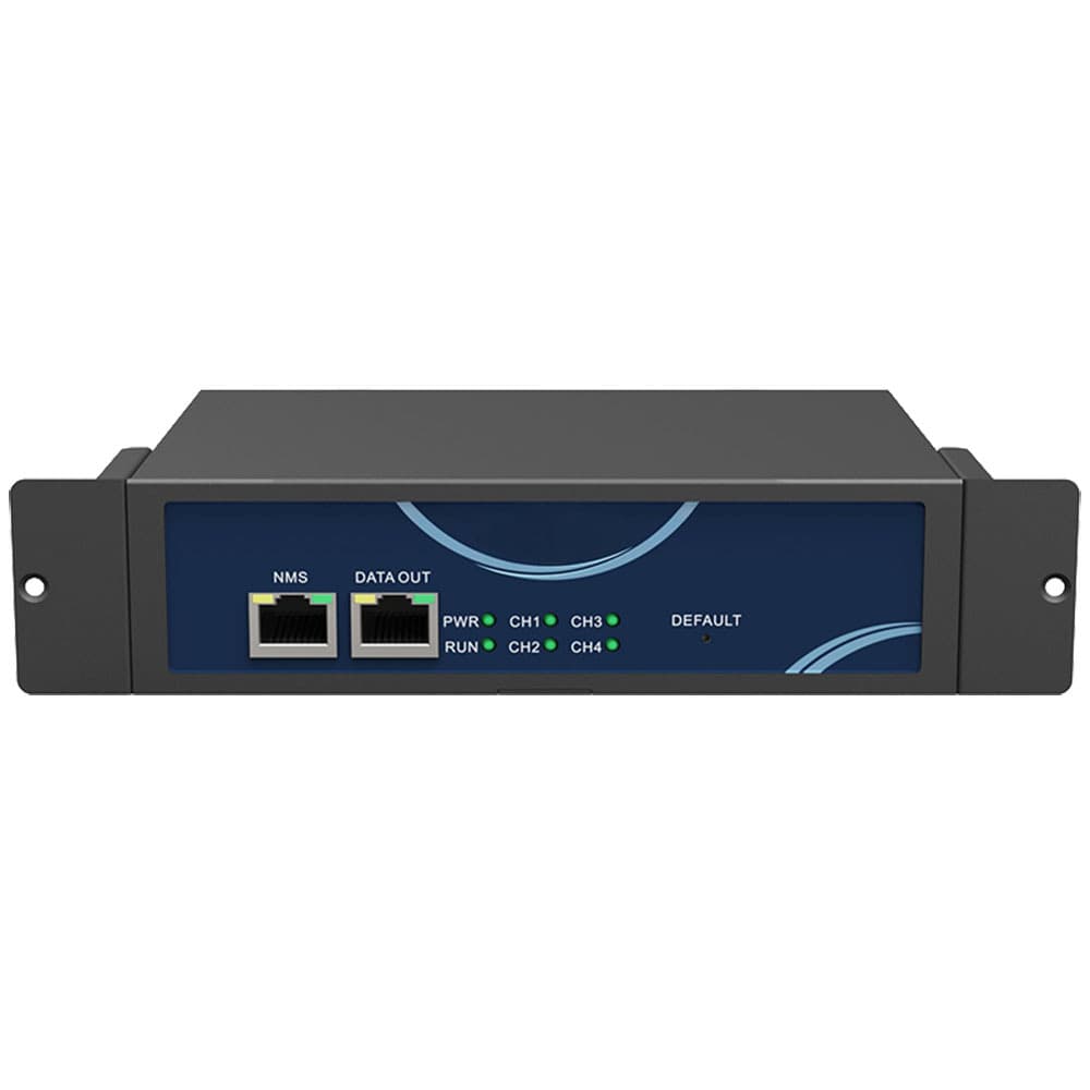 IP Modulator DVBS2 Input IP Output Hotel Digital TV Headend TV System Monitoring Equipment