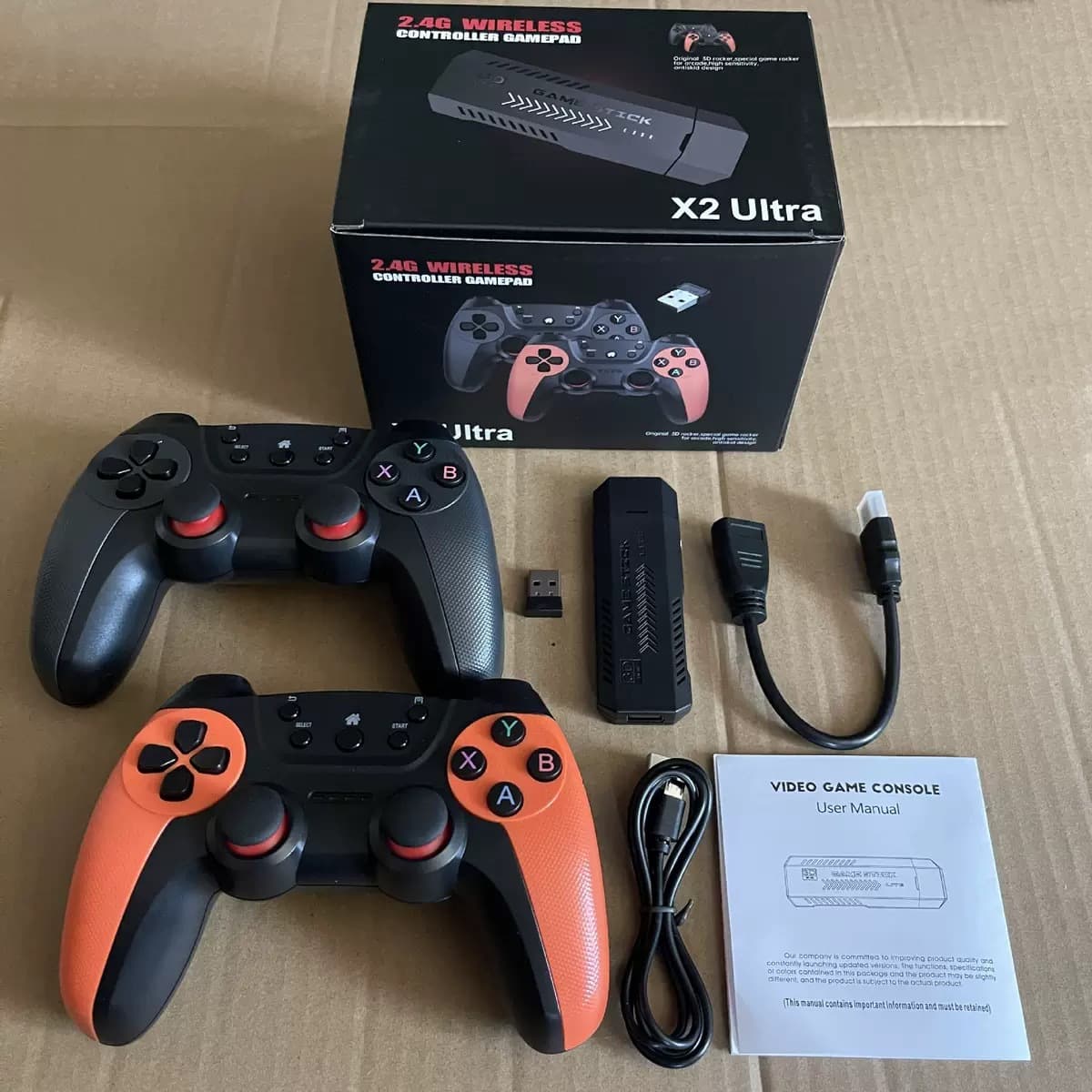 Cross-border X2 Ultra TV game console with wireless HD HDMI, dual-player GD10 arcade
