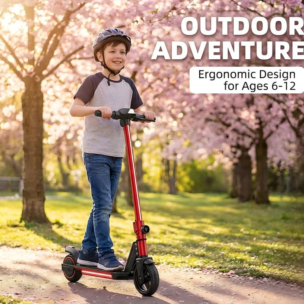 Factory Direct Sales Scooter for Teenagers and Children, Lithium Battery Folding Electric Scooter with LED Display