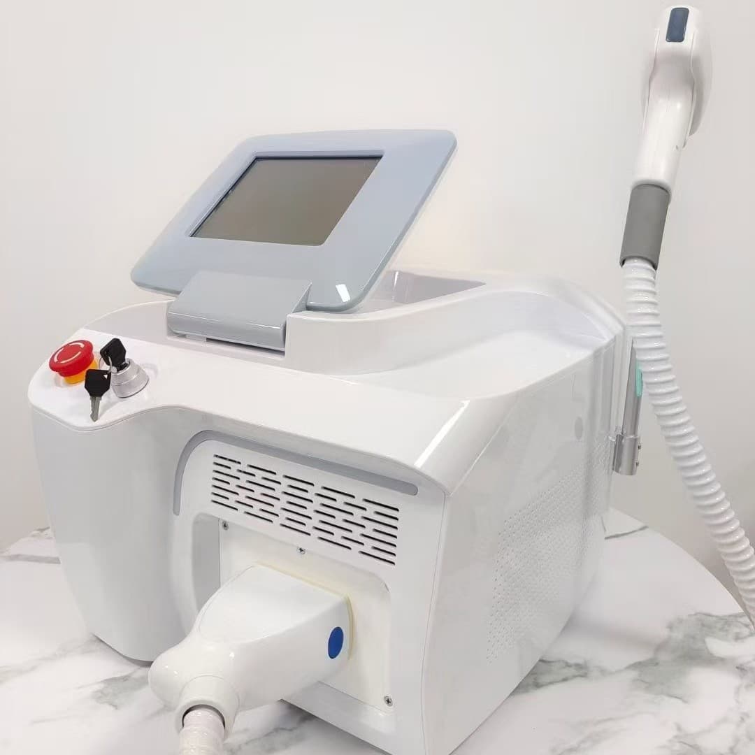 Desktop Three-Band Female High-Pitch Skin Rejuvenation Device for Eyebrow and Tattoo Removal, Multifunctional All-in-One Machine, Cross-Border Trade Model