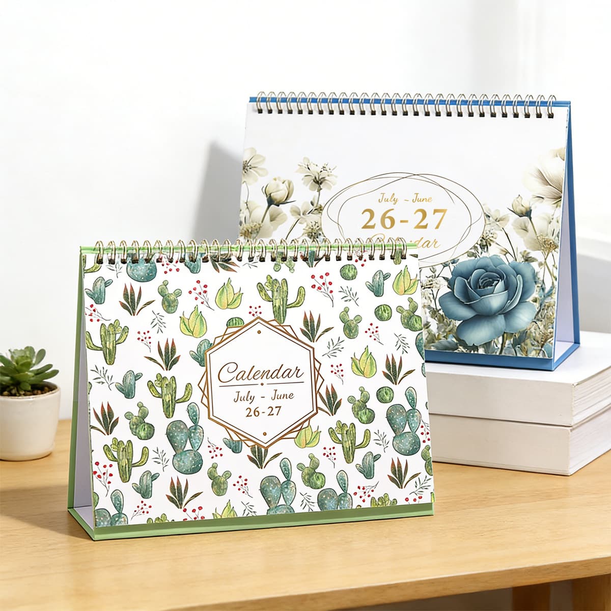 2027 Calendar Book Office Desktop Decoration Calendar Daily Planner Self-Discipline Check-In Creative Desk Calendar