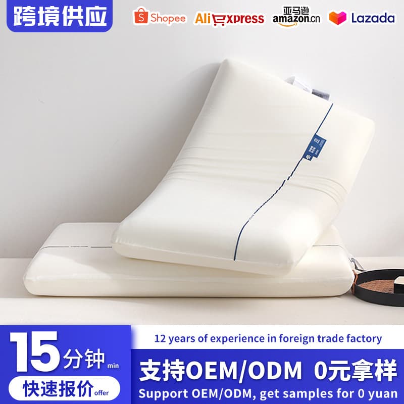 Cloud Hotel Deep Sleep Memory Pillow Zero Pressure Slow Rebound Pillow Core Single Memory Foam Pillow Factory Direct Supply
