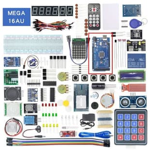 MEGA2560 Learning Kit Upgraded Version Arduino Starter Kit Stepper Motor Advanced Beginner with Box