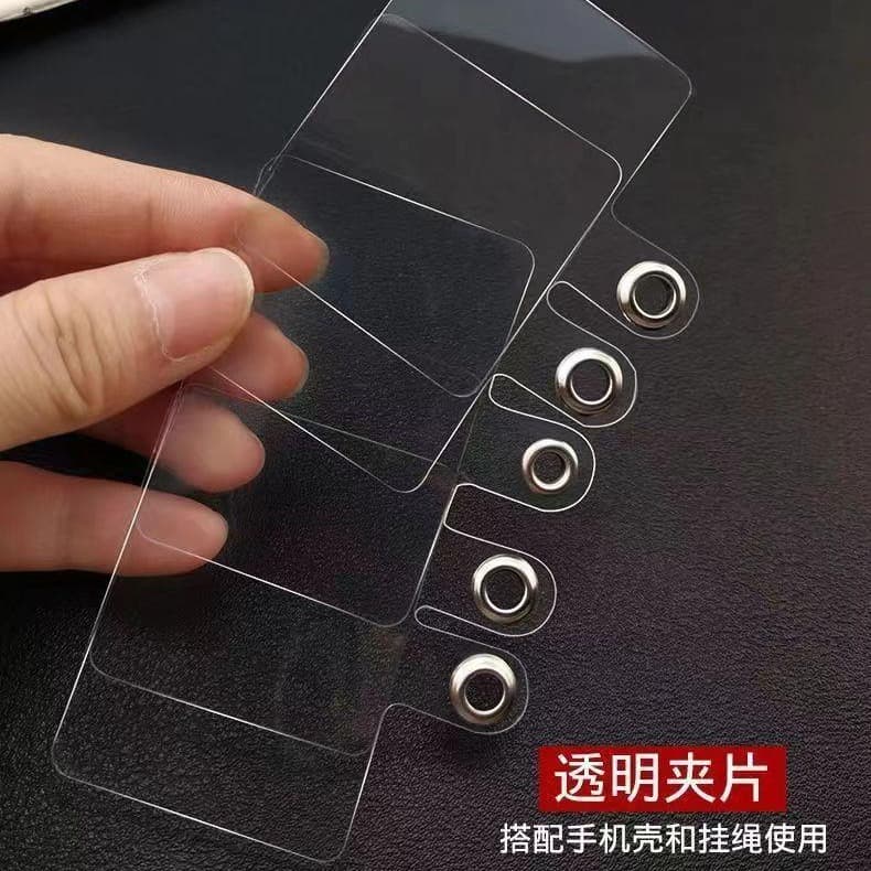 Universal Phone Lanyard Spacer, Charging Port Fixed Connection Card, Phone Case Clip, Lanyard Patch, Hanging Plate