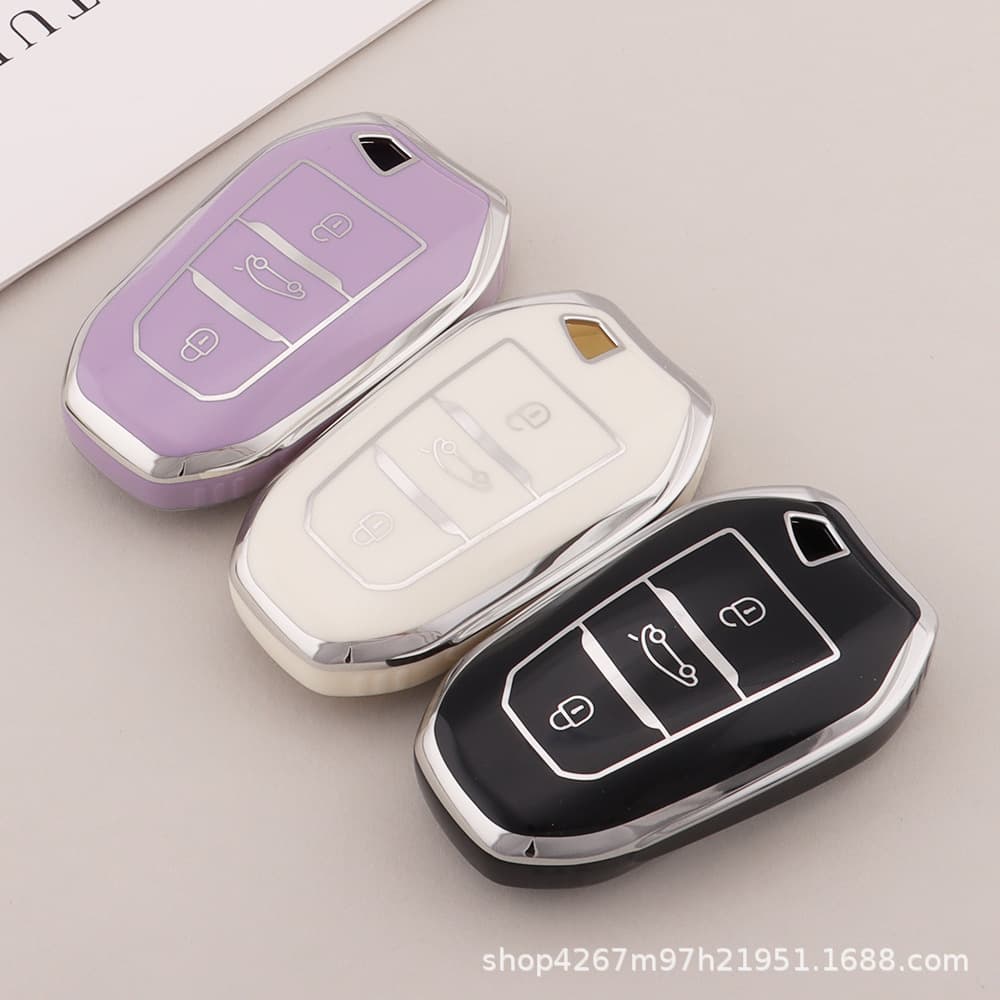 Citroen Key Case Cover for C5X Elysee C3XR/C5/C6 C5 Aircross C4L C-Quatre C4 Shell Buckle