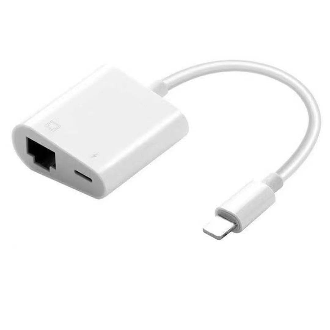 Ethernet 2-in-1 Mobile Charging & Internet Connection, Studio-Grade Fast Charging Power Supply with Multiple Durable Wired Ports