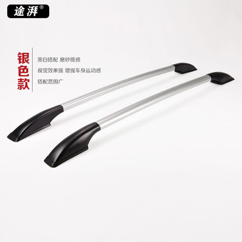 Aluminum alloy roof rack, no drilling required, universal longitudinal bars, car roof rack crossbars, decorative strips, and modification accessories.