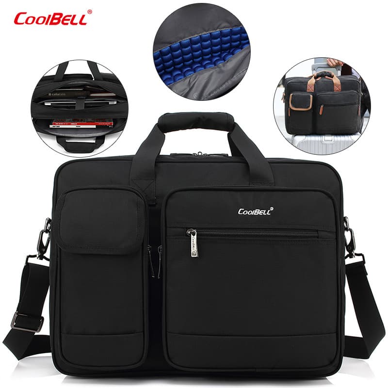 Spot wholesale cross-border portable tablet bag business men waterproof and wear-resistant briefcase nylon shoulder bag