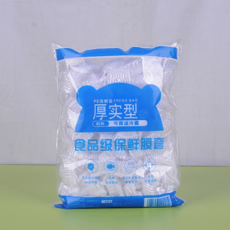 Disposable food-grade thickened plastic wrap cover for household refrigerators, multi-functional bowl cover, food storage bag cover