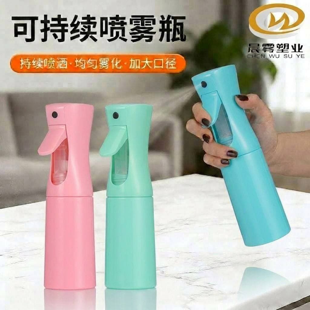 Spot 200ml 300ml disinfection spray bottle beauty salon continuous spray bottle multi-color high-pressure hydration spray bottle