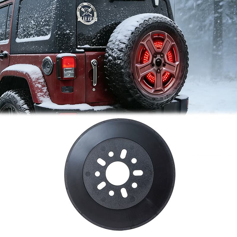 Suitable for Wrangler JKJKU JLJLU brake light Wrangler led rear spare tire brake light warning light