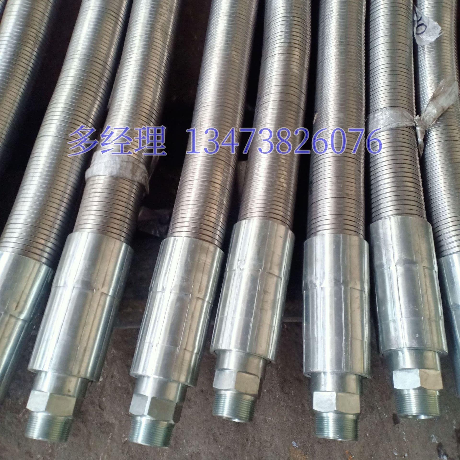 Armored fire-resistant hose, API flame-retardant fire-resistant flexible hose, anti-static, full diameter, 16D, 38mm.