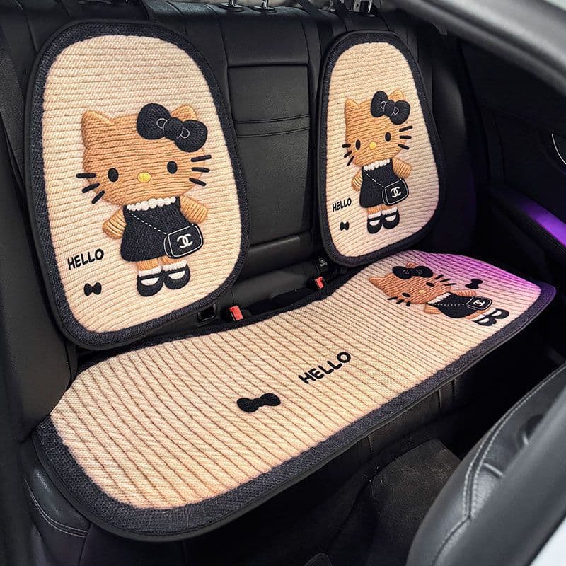 2026 Universal Car Seat Cushion for All Seasons, New Seat Pad for Front and Rear, Summer Car Seat Cover