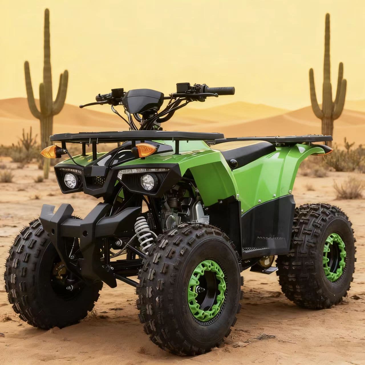 125CC Gasoline Automatic ATV Four-Wheel Off-Road Vehicle for Sand and Mountain Terrain