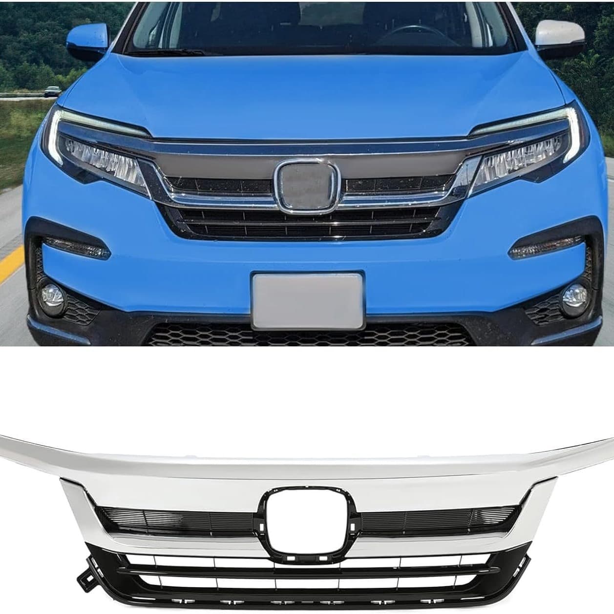 Suitable for Honda Pilot center grille assembly OE 71150TG7A50 2019+