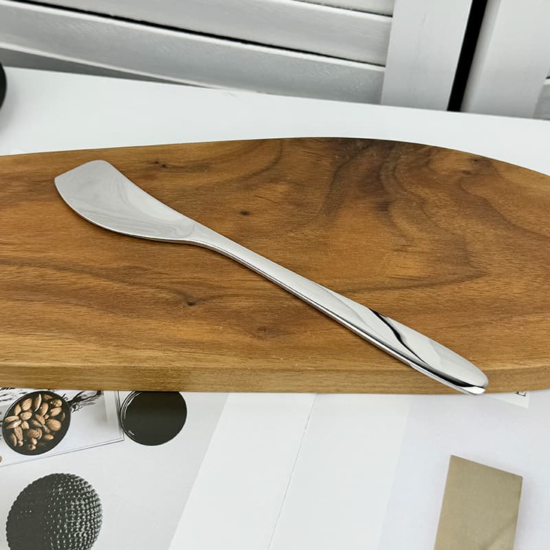 Chockmen 18/10 Stainless Steel Butter Knife Cream Knife Jam Cheese Toast Spreader Scraper