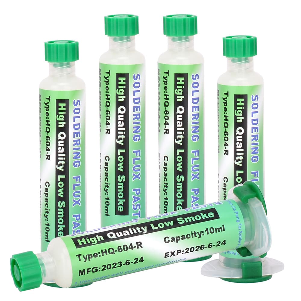 HQ-604-R High-Quality Flux Paste, High Activity Solder Oil, for Desoldering, Component Repair, Assisting Tin Application, etc.