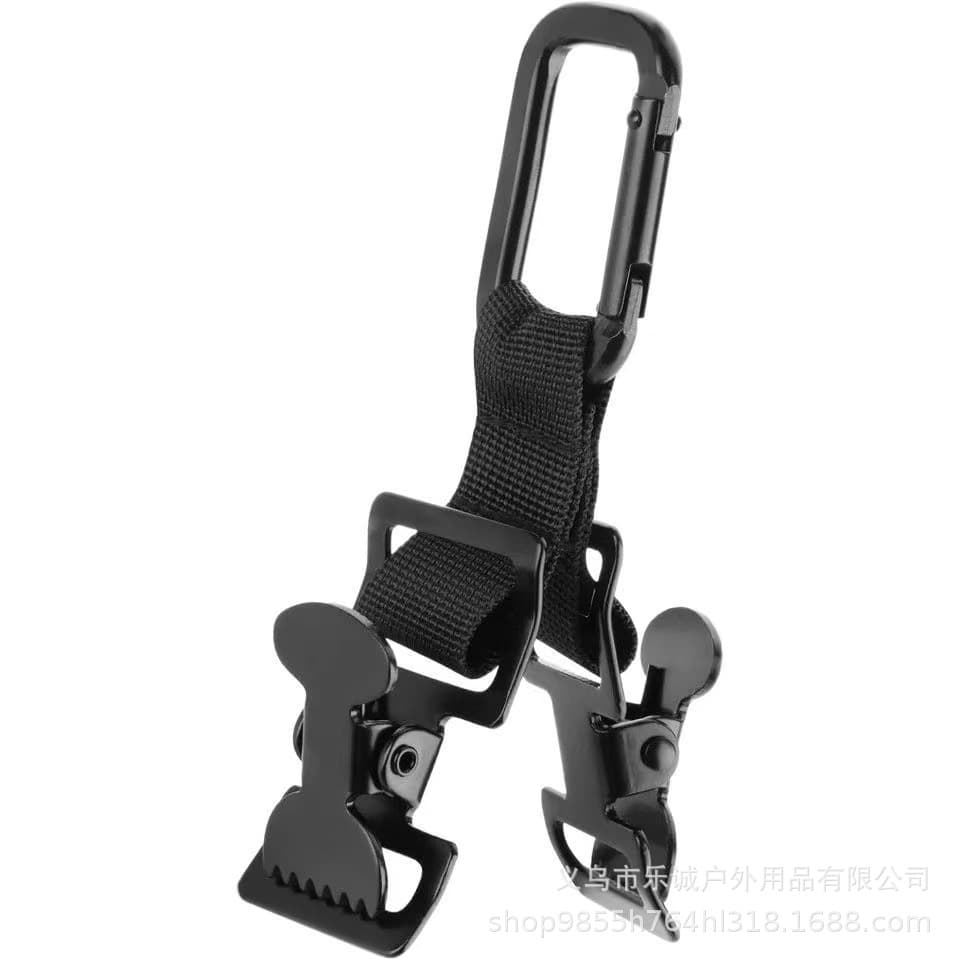 Cross-Border Firefighter Glove Clip Support Strap Reflective Nylon Webbing Glove Holder Strap