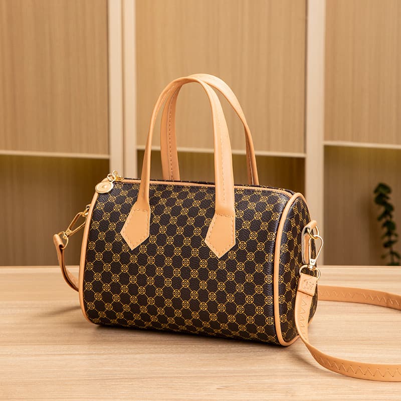 New trendy fashion simple light luxury solid color wave embossed sequins decorated women's crossbody bag foreign trade batch