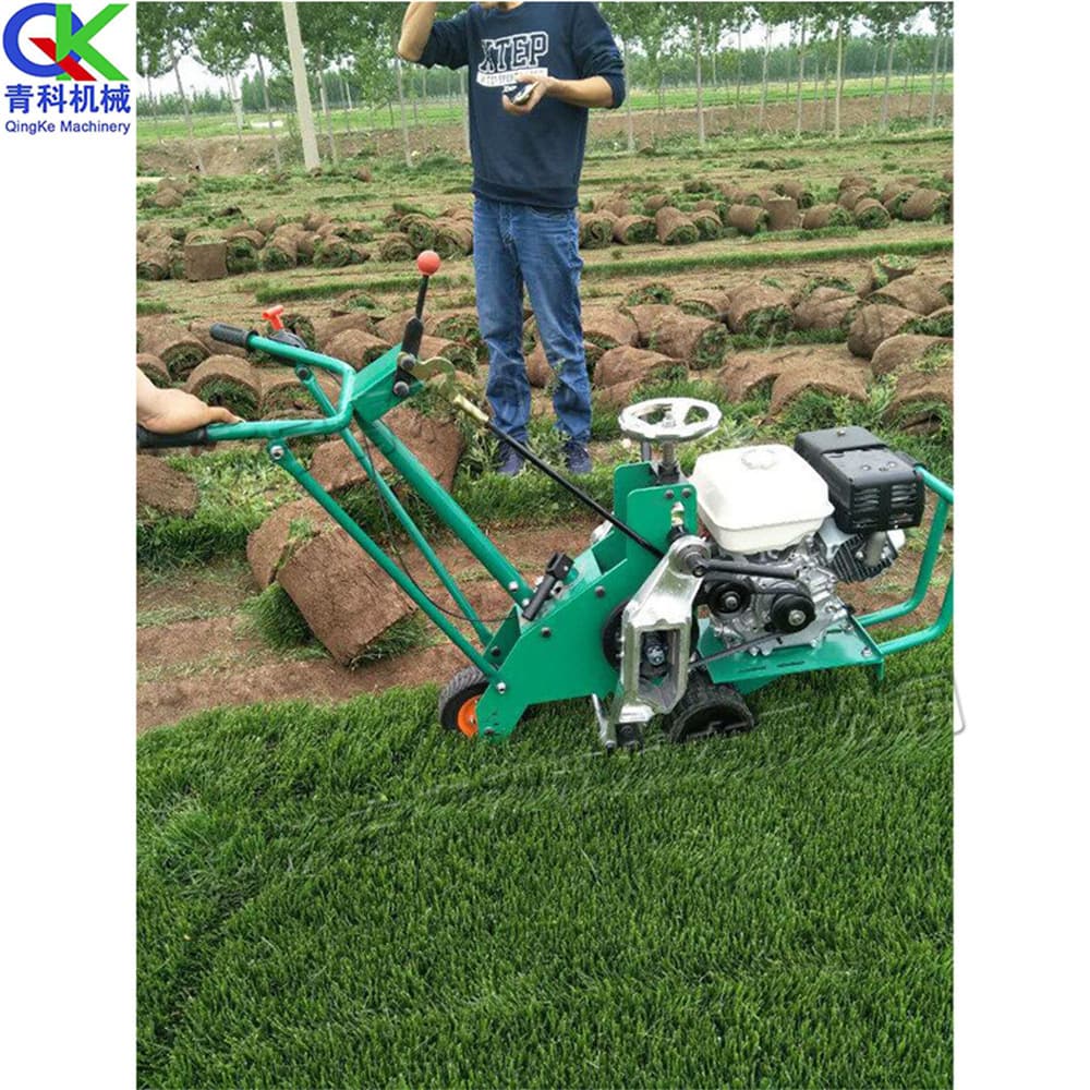 Hand-held sod cutter, garden maintenance weeding equipment, garden lawn transplanting and marking machine