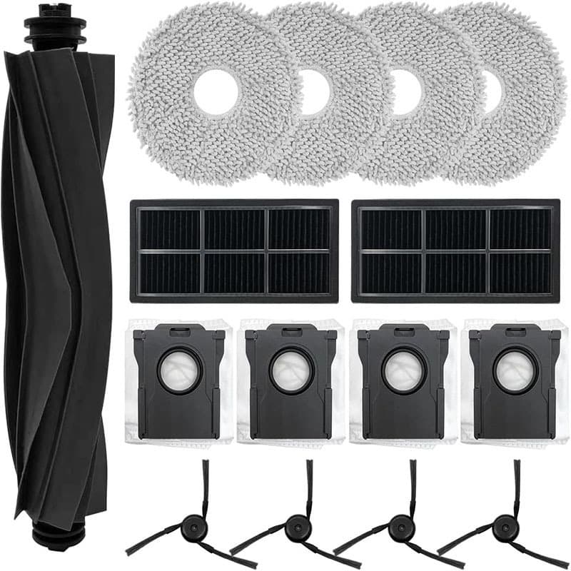 Compatible with Dreame X40 / X40 Pro / X40 Ultra / S30 Pro Ultra Robot Vacuum Accessories Main Brush